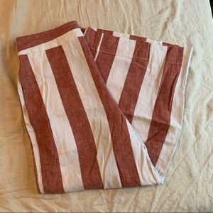 NWOT Madewell Striped Pull-On Pants